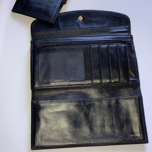 VINTAGE BUXTON LEATHER WALLET - Picture 4 of 9